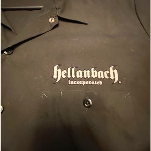 Men’s 2XL Hellanbach black button down